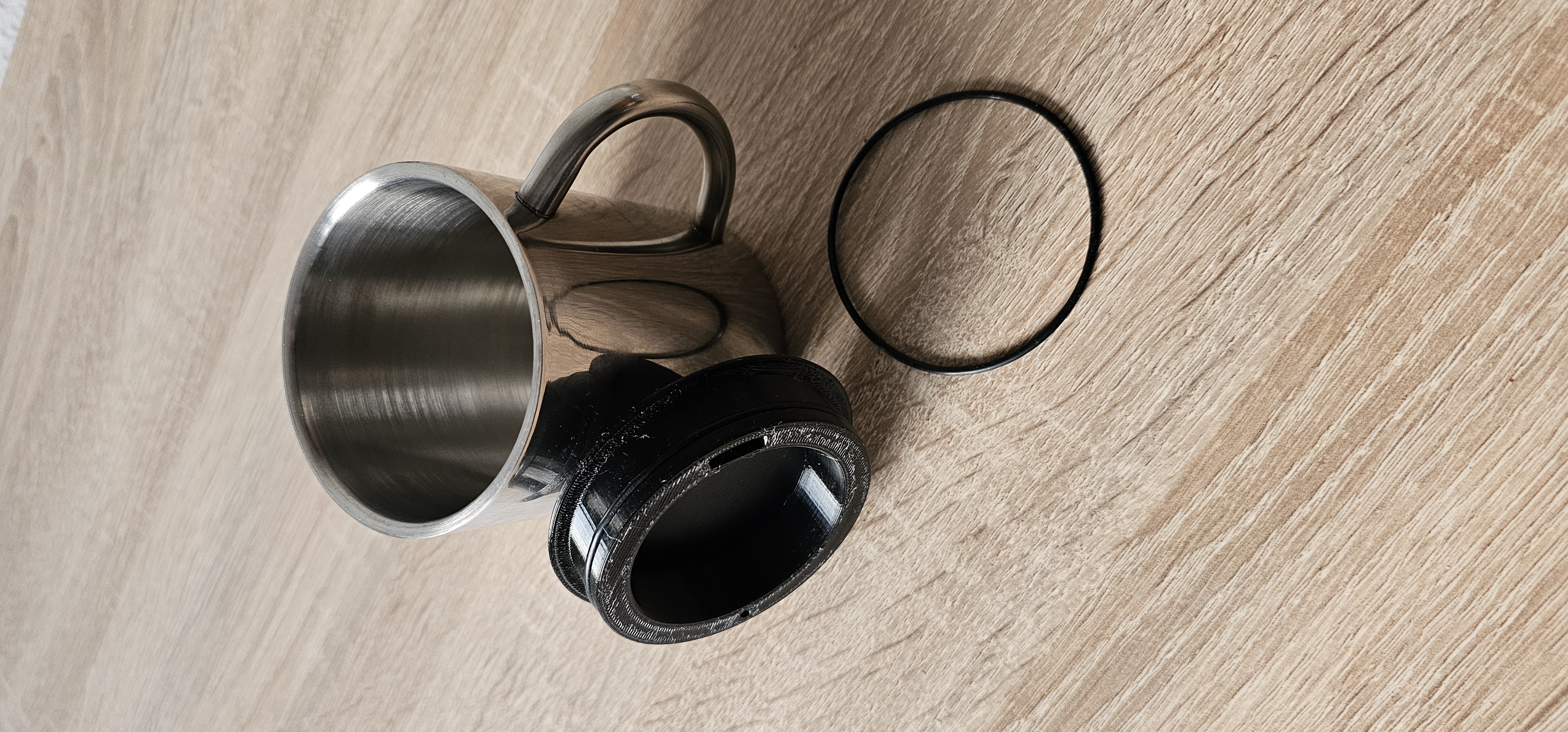 Deckel Kaffee Metall Iso Becher KFZ