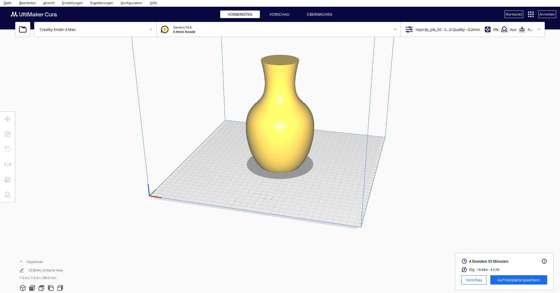 Simple vase