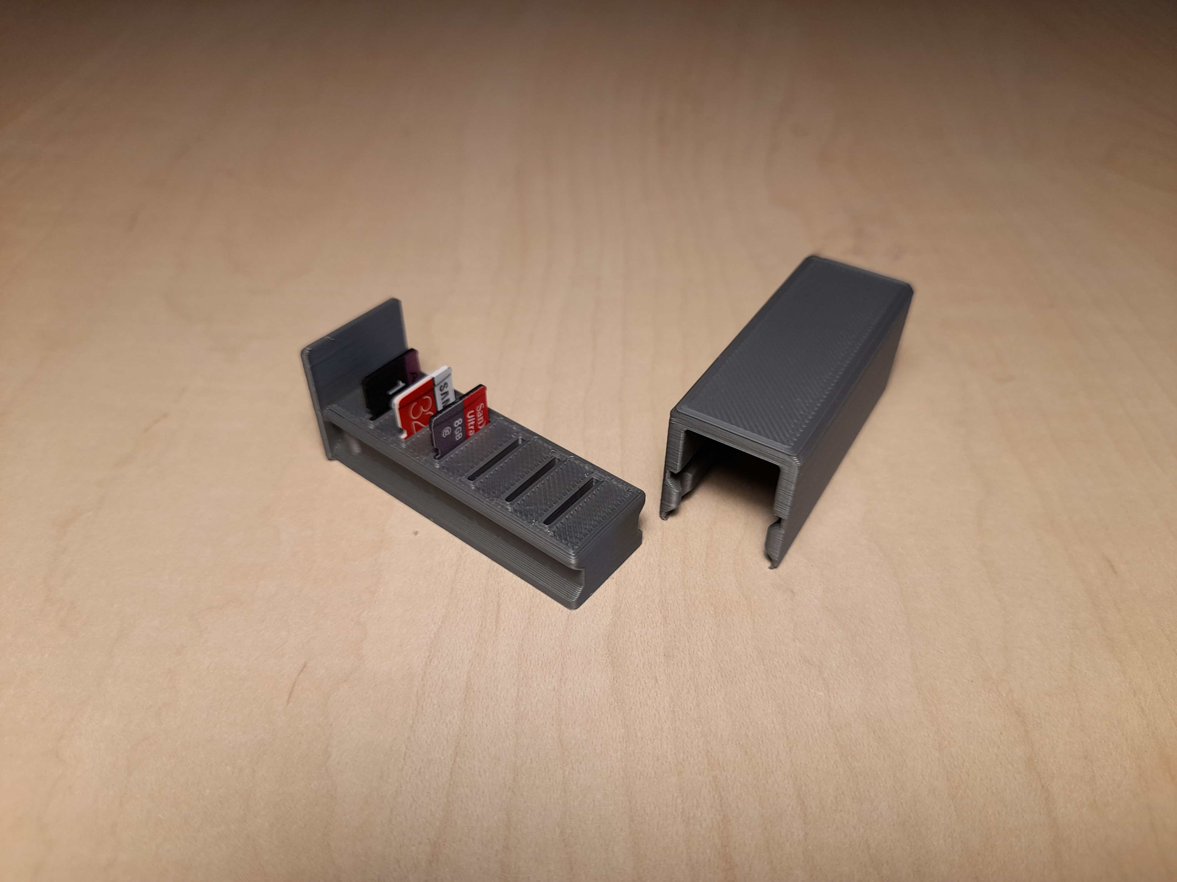 Micro SD Slide box