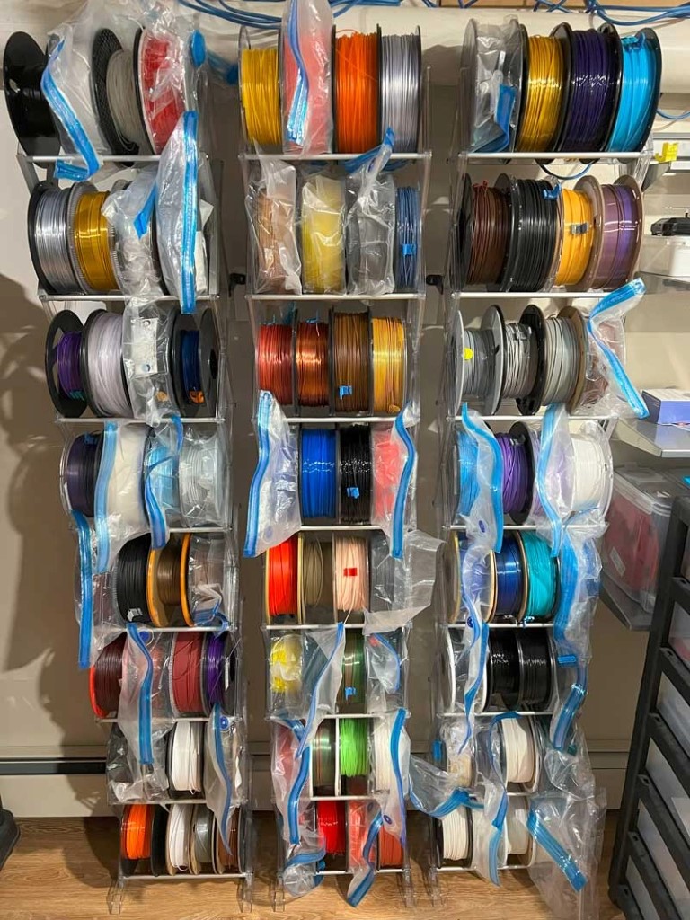 Atlantic Mitsu Storage Rack X-Side