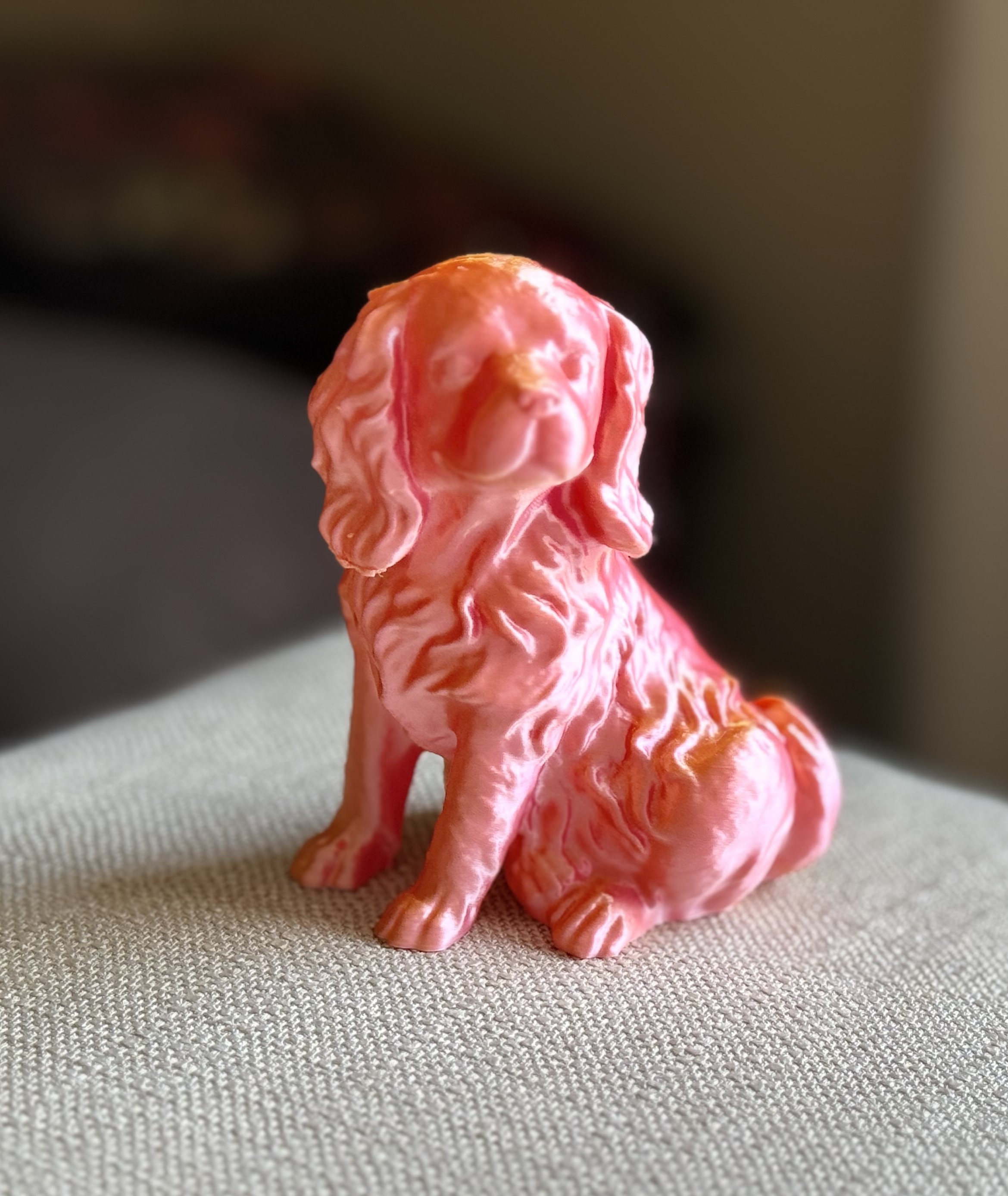 Sitting Dog Figure (Photogrammetry/ Scanned)