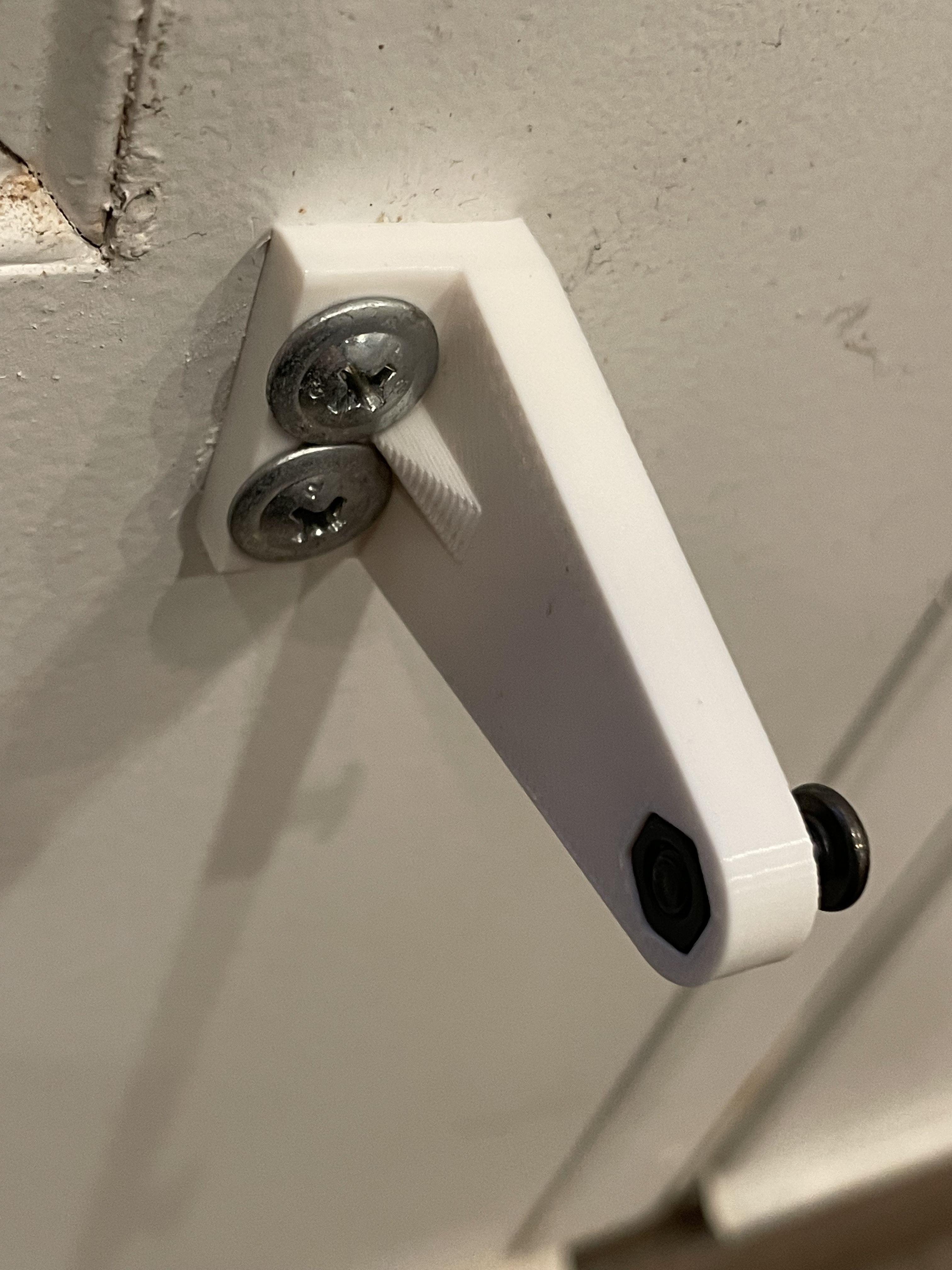 Dogproof 2" Blinds Hold Down Bracket (Door Bottom) by mattjacobson