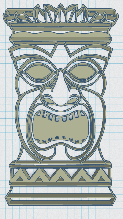 Tiki Keytag 23 by Peter Ennist | Download free STL model | Printables.com