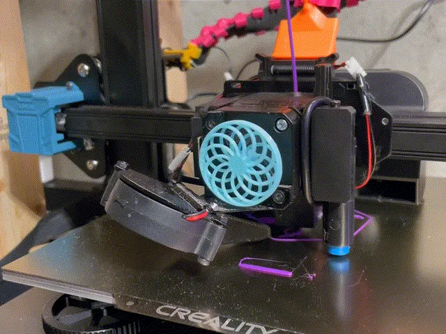 Sovol SV07/SV06 Hypnotic Optical Illusion Extruder Visualizer