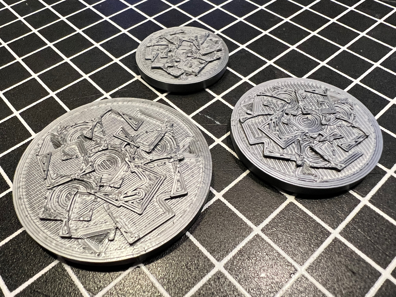 Miniature Bases Trash Pattern