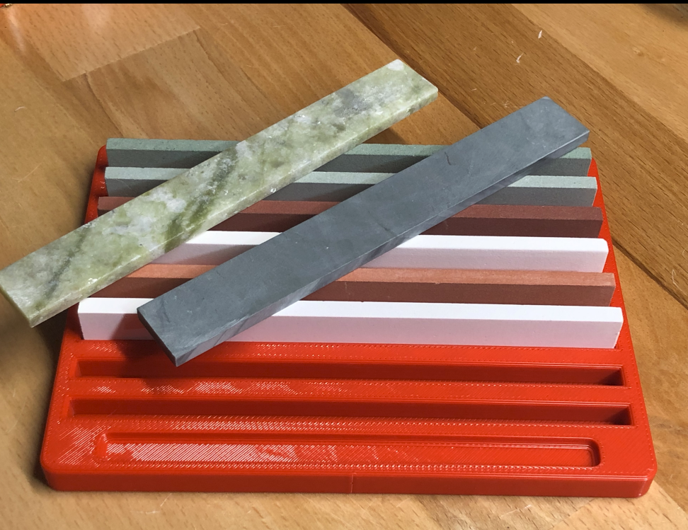 Ruixin Sharpening Stone Tray by pfrench Download free STL model