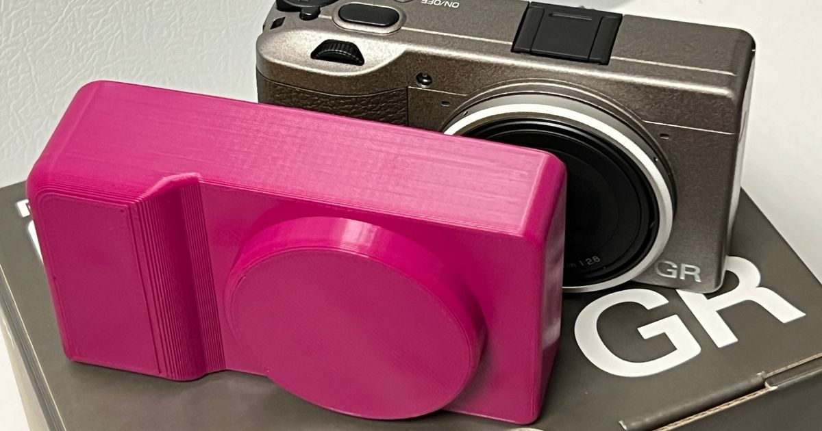 Ricoh GR iii iiix dummy by Navi Download free STL model