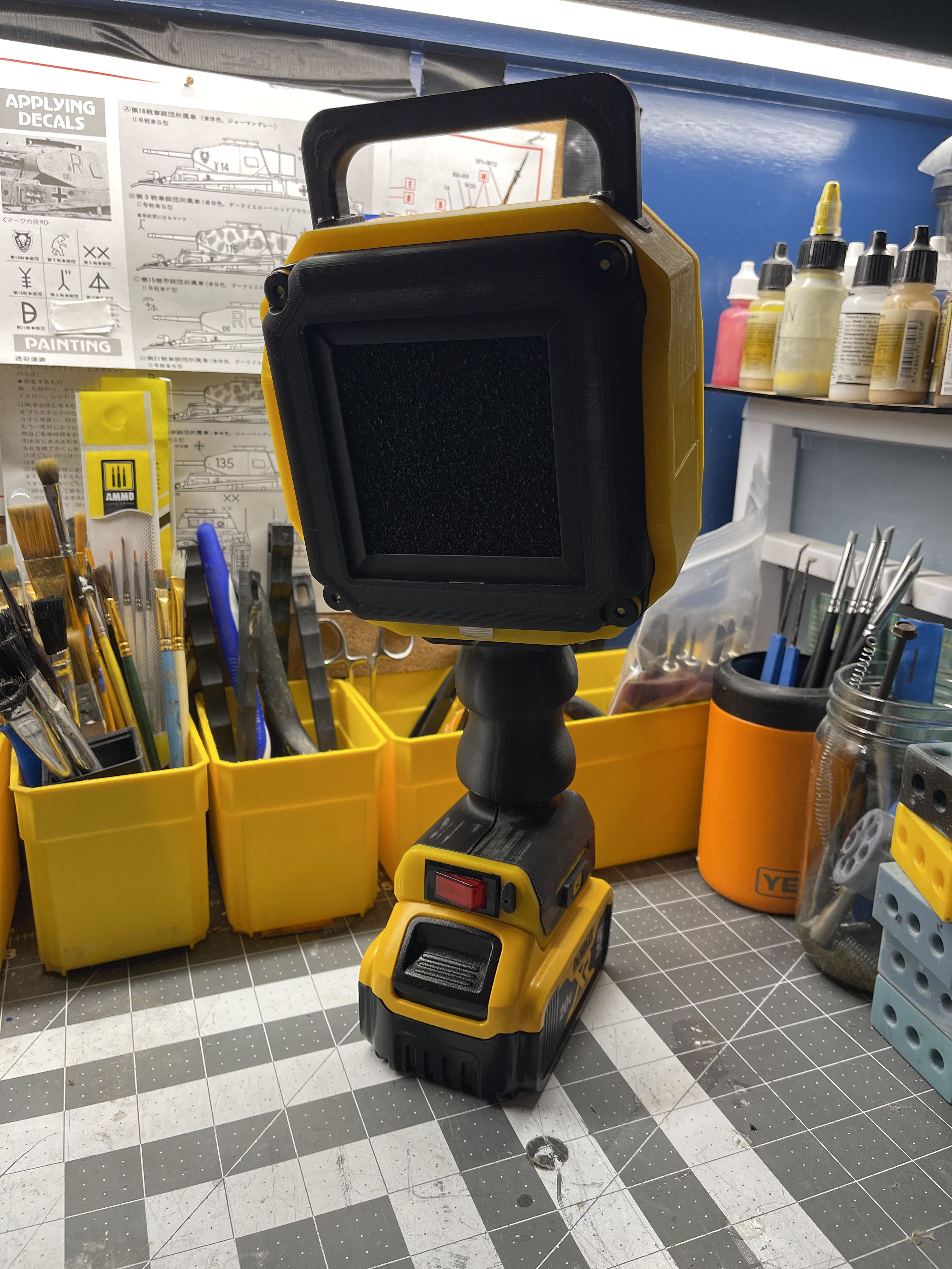 Dewalt Inspired Portable Fume Extractor