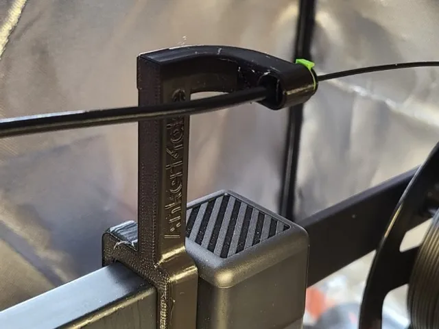 Alternate AnkerMake M5C Filament Guide (Remix - Horizontal mount)