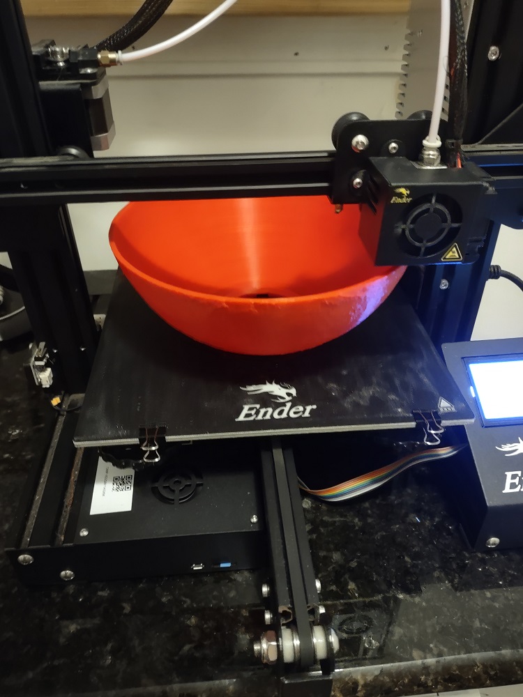 Miniatura 5 do modelo 3D Mars: A Lithophane Lamp