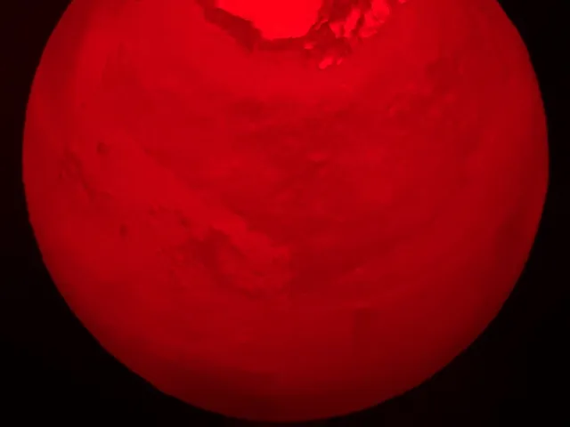 Mars: A Lithophane Lamp