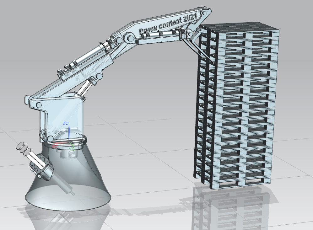 Robot Shangai hydraulic arm