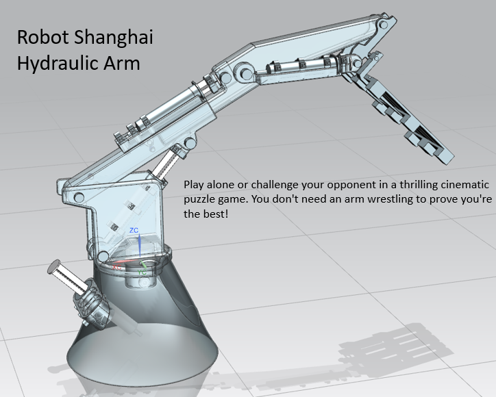 Robot Shangai hydraulic arm