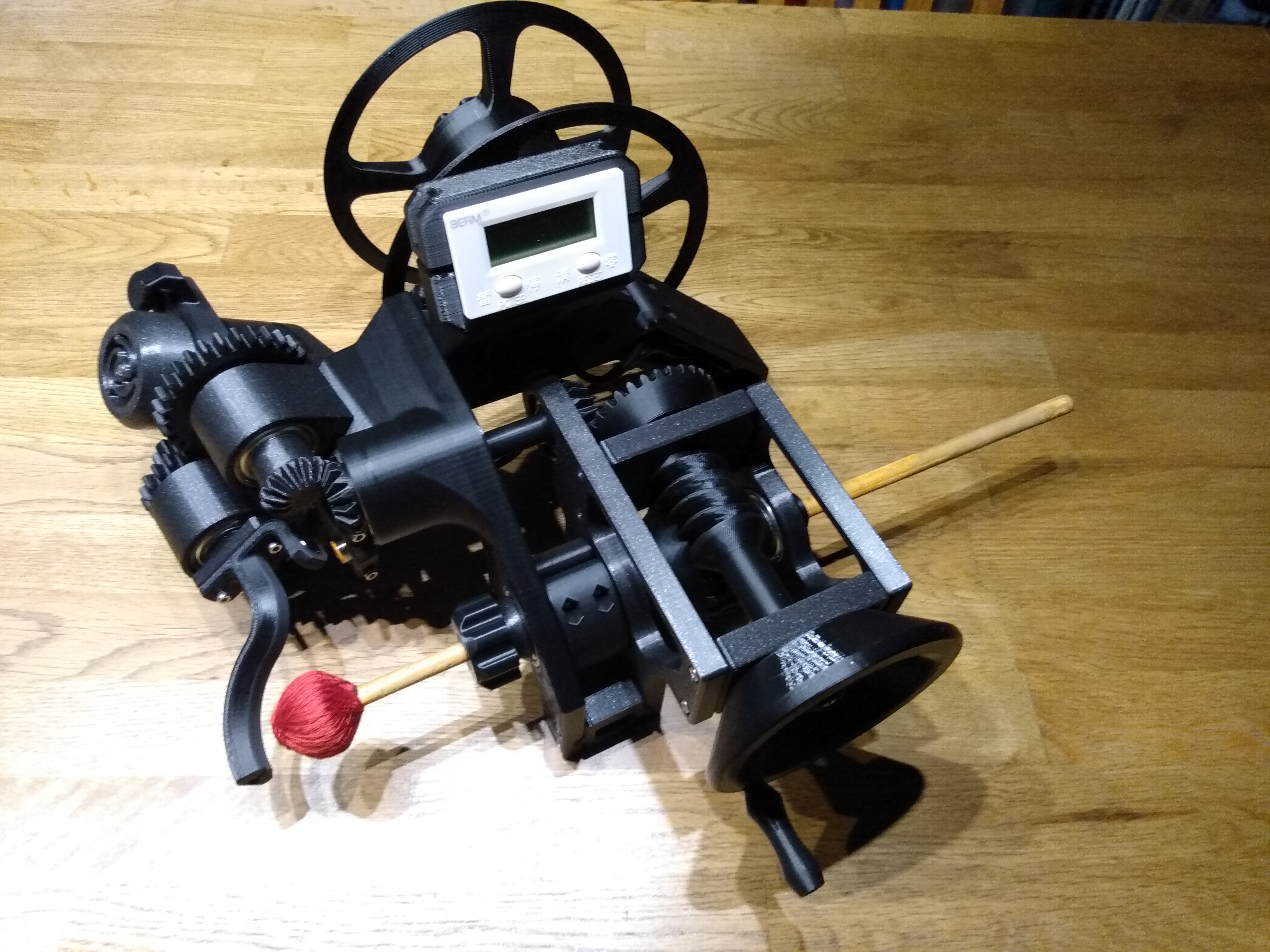 Mallet-Winding-Machine / Schlegel-Wickelmaschine