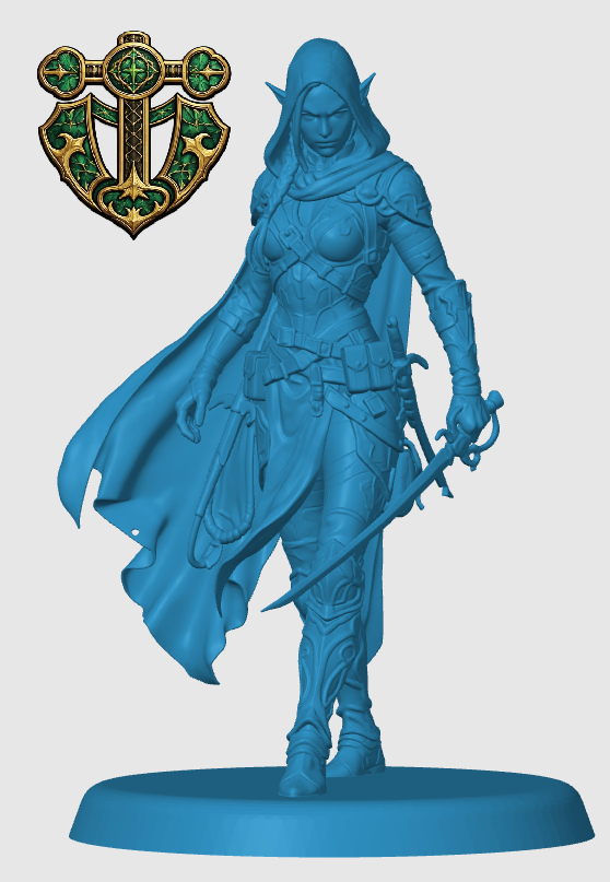 Drow Rogue — miniatura 4