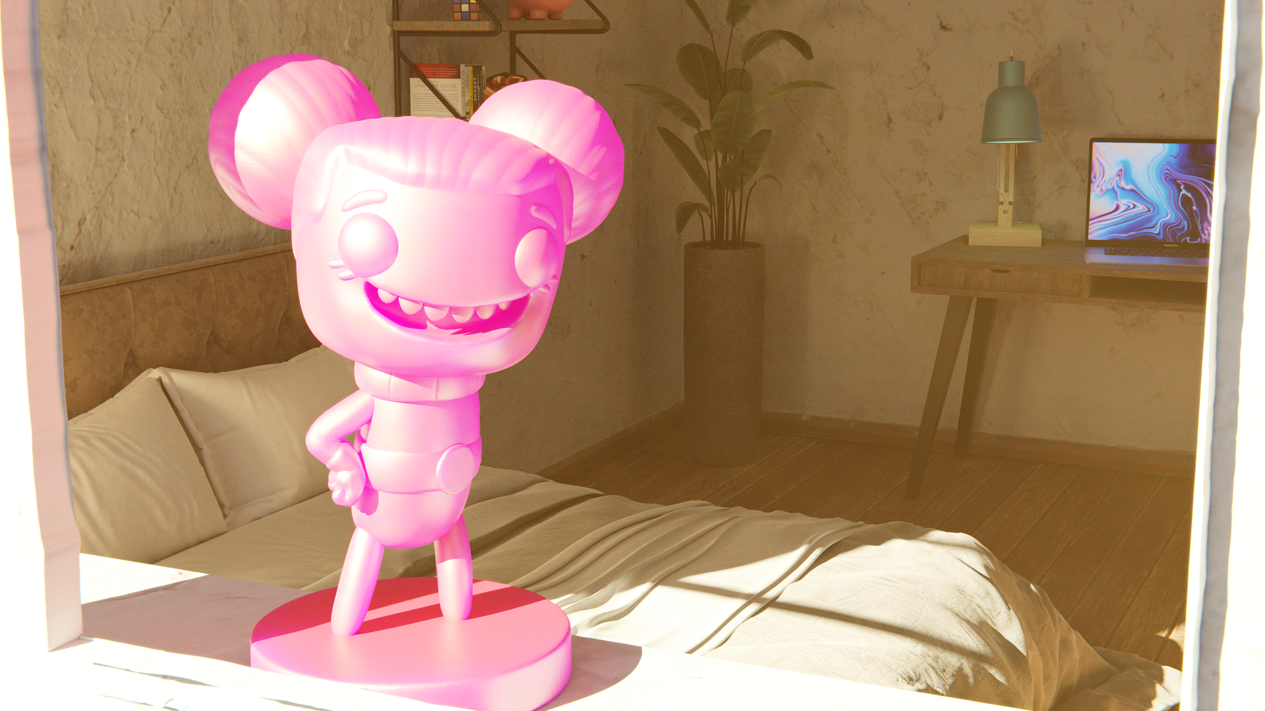 Miniatura 2 do modelo 3D Bubbles - ONI Dupe