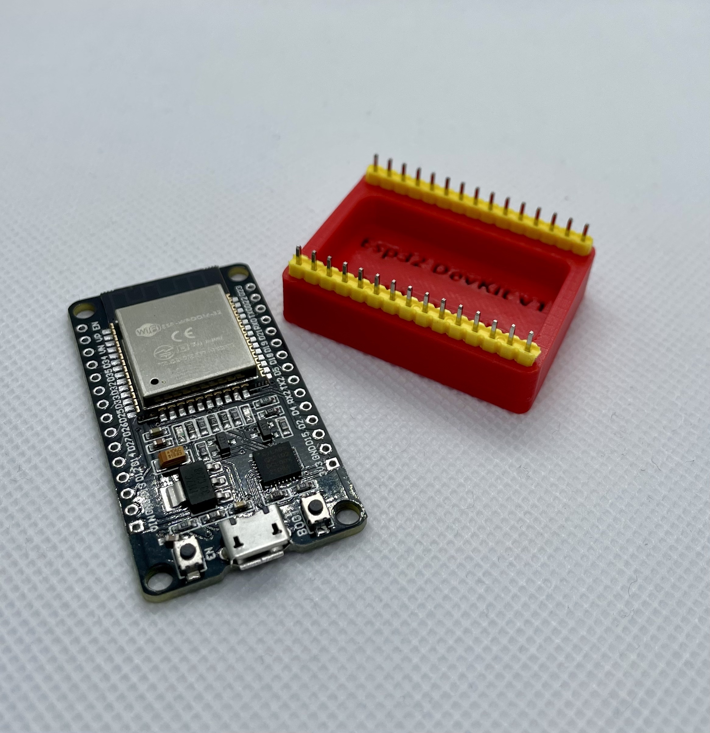 Esp32 DevKit v1 Soldering Jig by Loopodoopo | Download free STL model ...