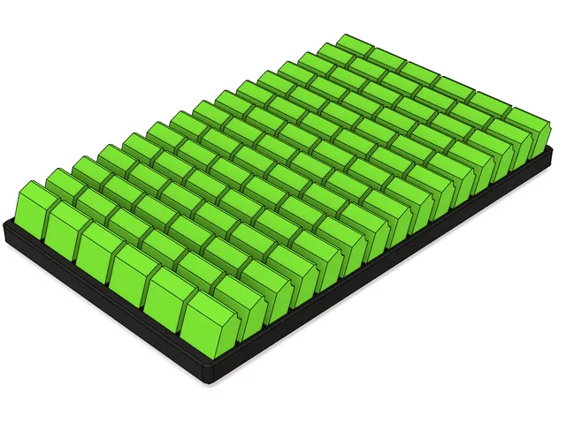 Fuzzy Skin Test Block Tray