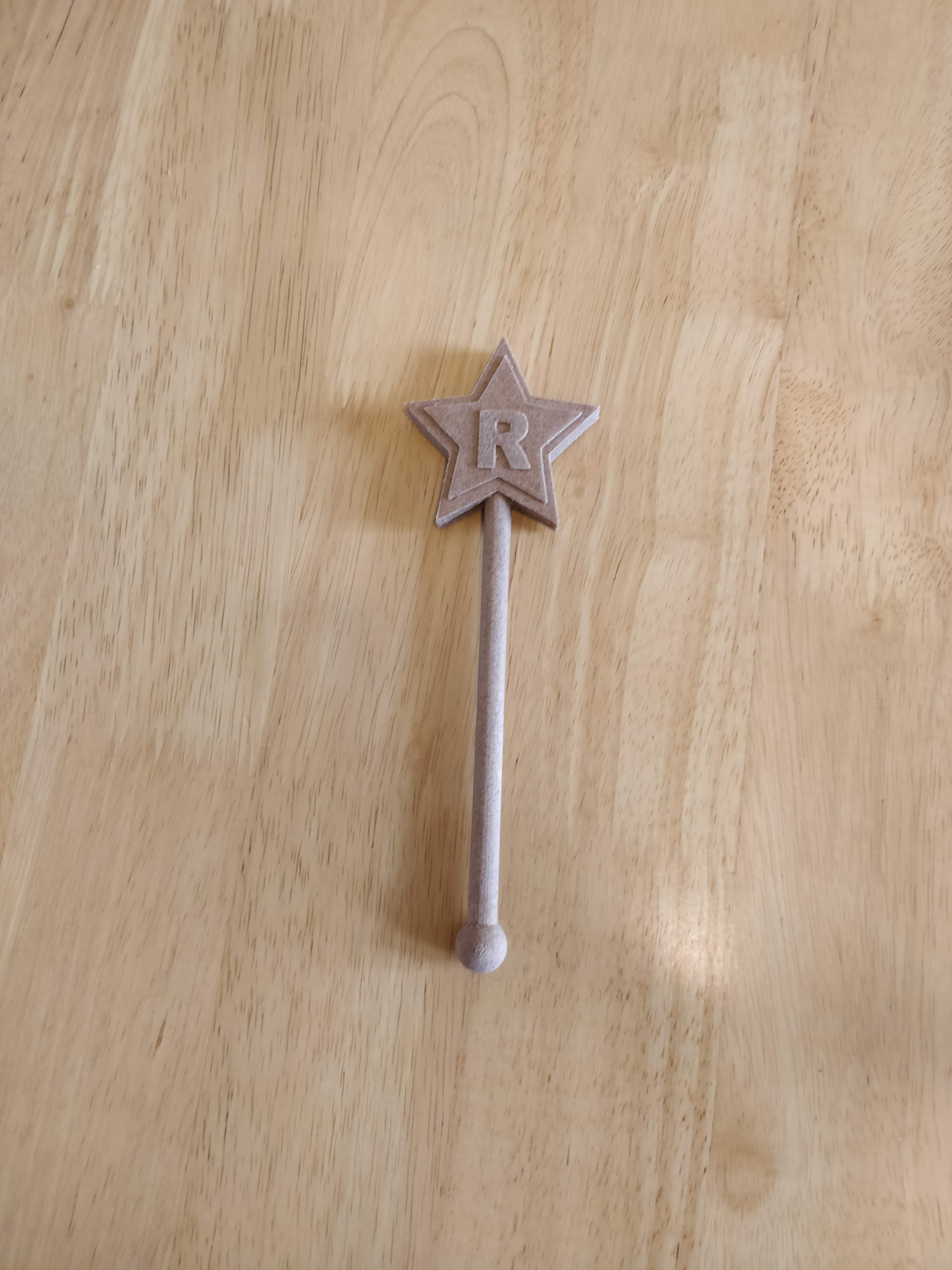 Star shaped magic wand