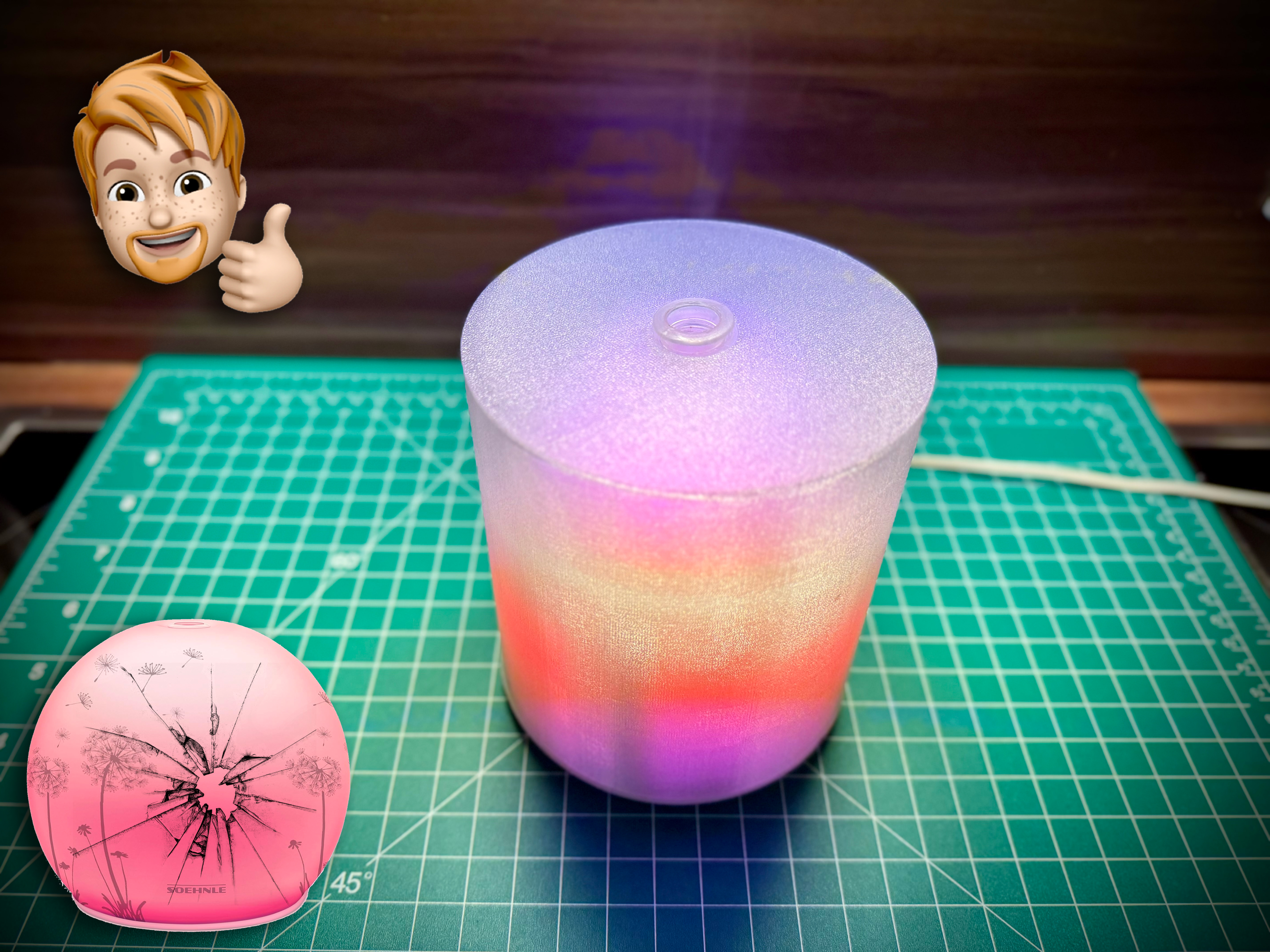 Replacement cover for Soehnle Venezia Aroma Diffuser
