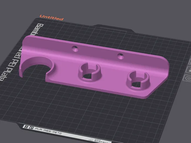 Dyson Airwrap wall mount - Remix with screw holes
