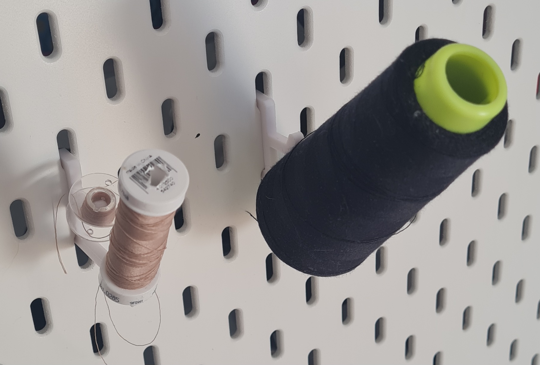 Skadis Pegboard Sewing Thread Spool Holder Multipurpose by 10build
