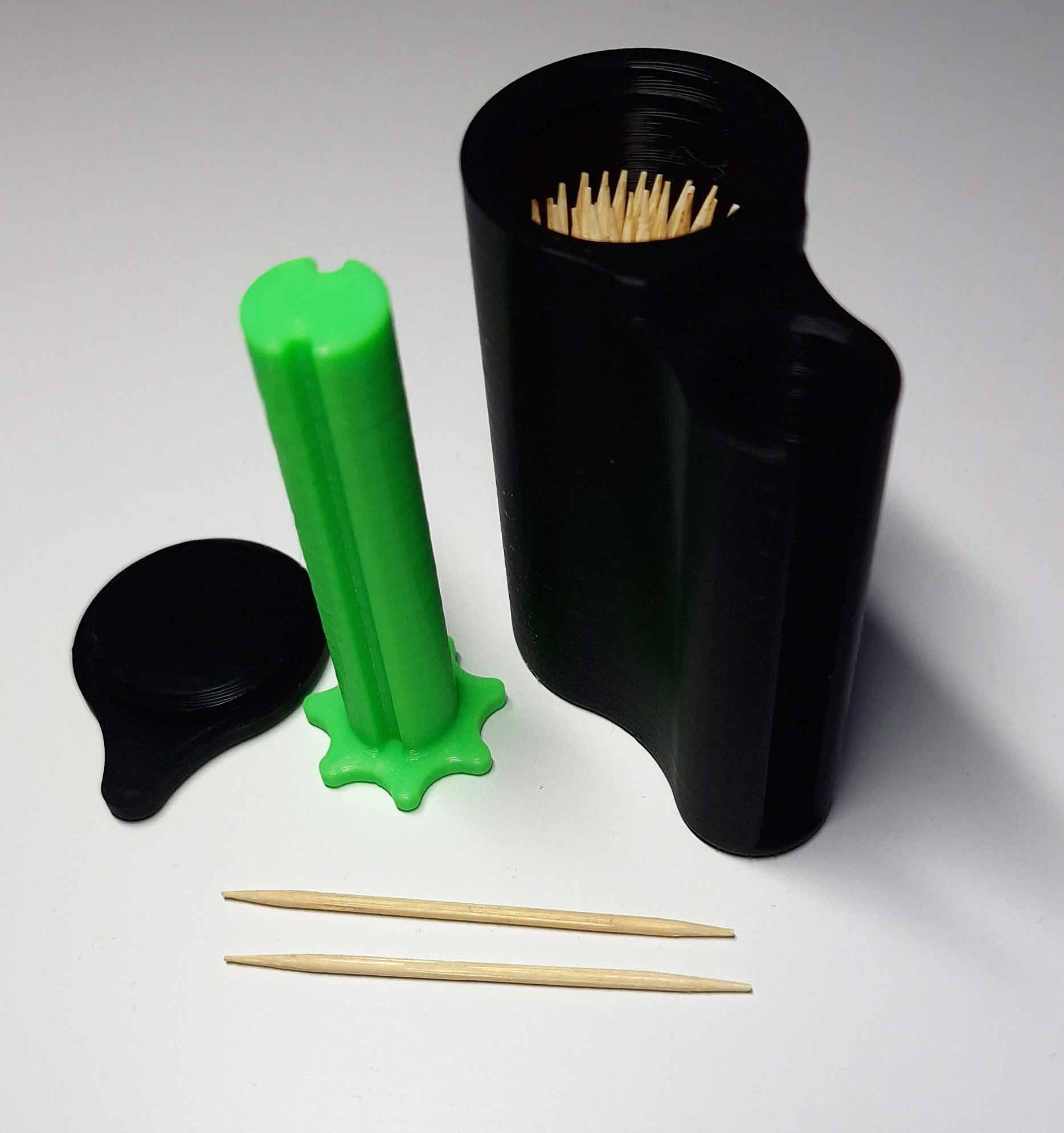 Toothpick donor Dispenser by TORX1 Download free STL model