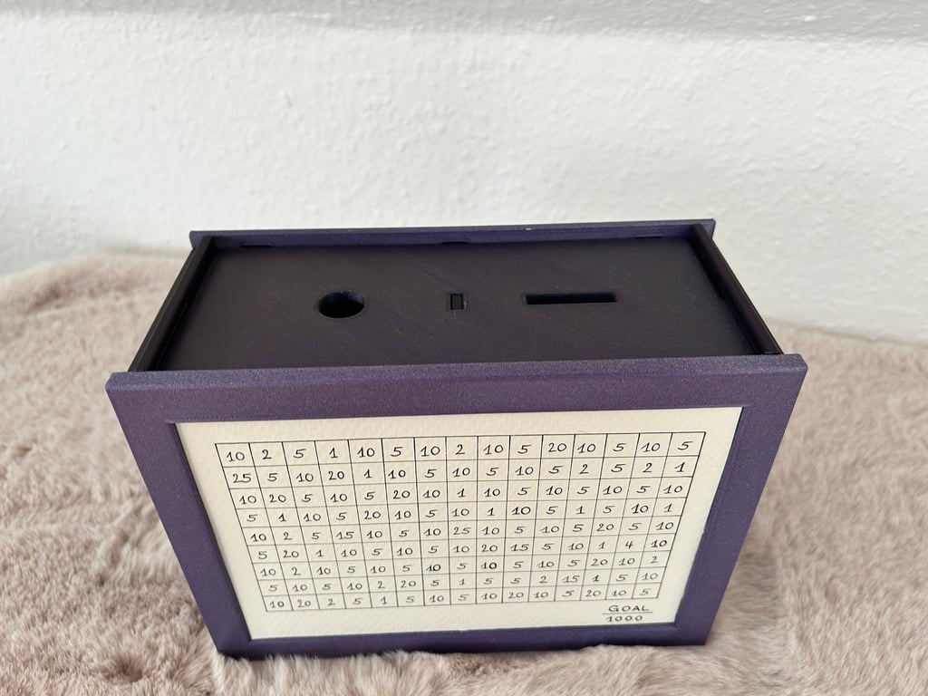 Money Box with counter