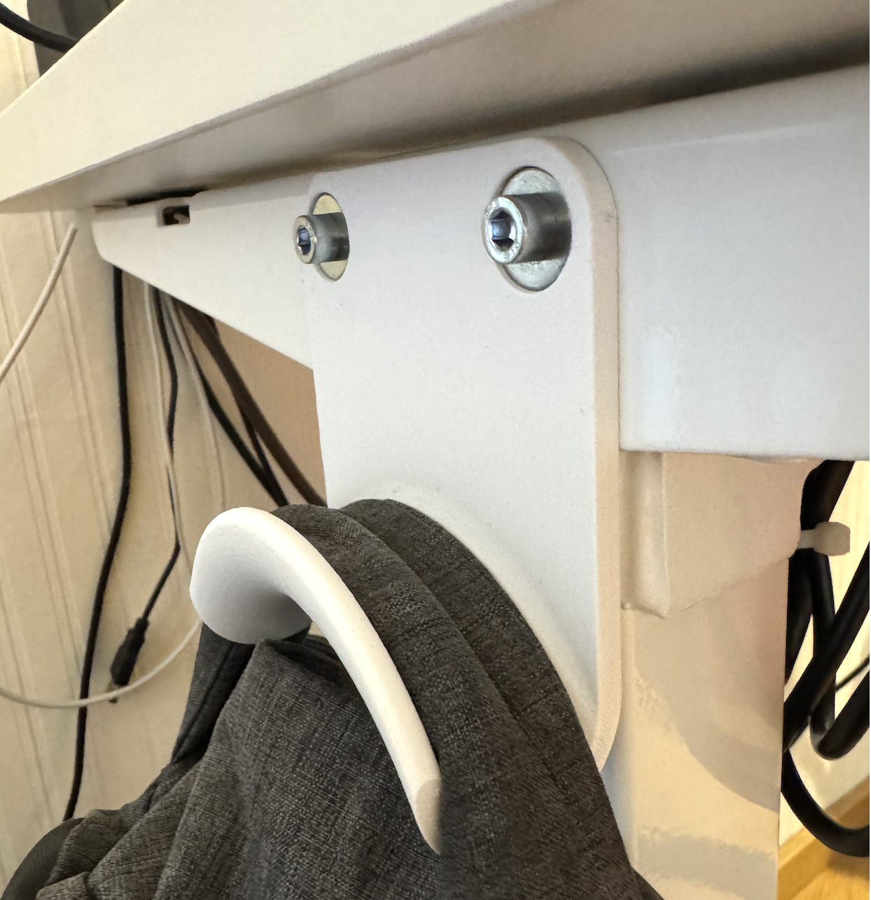 Bag Hanger for Desk (Flexispot E1 & compatible)
