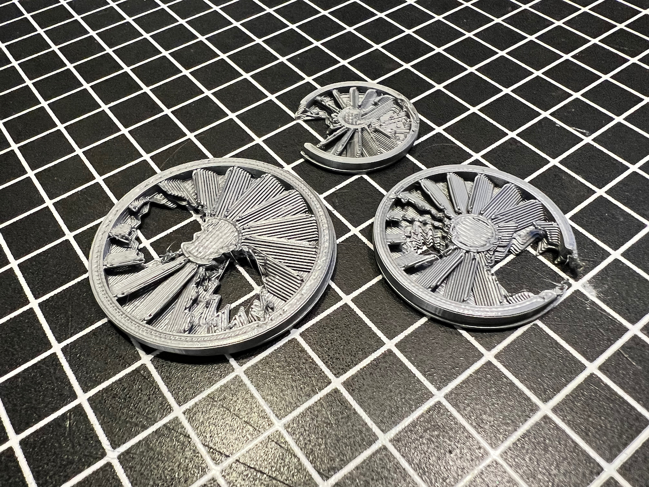 Miniature Bases Wrecked Fan-2 Pattern