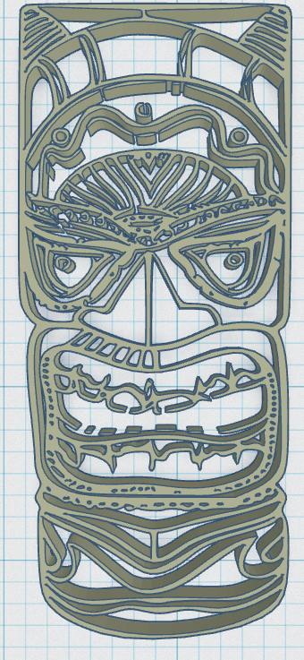 Tiki Keytag 31 by Peter Ennist | Download free STL model | Printables.com