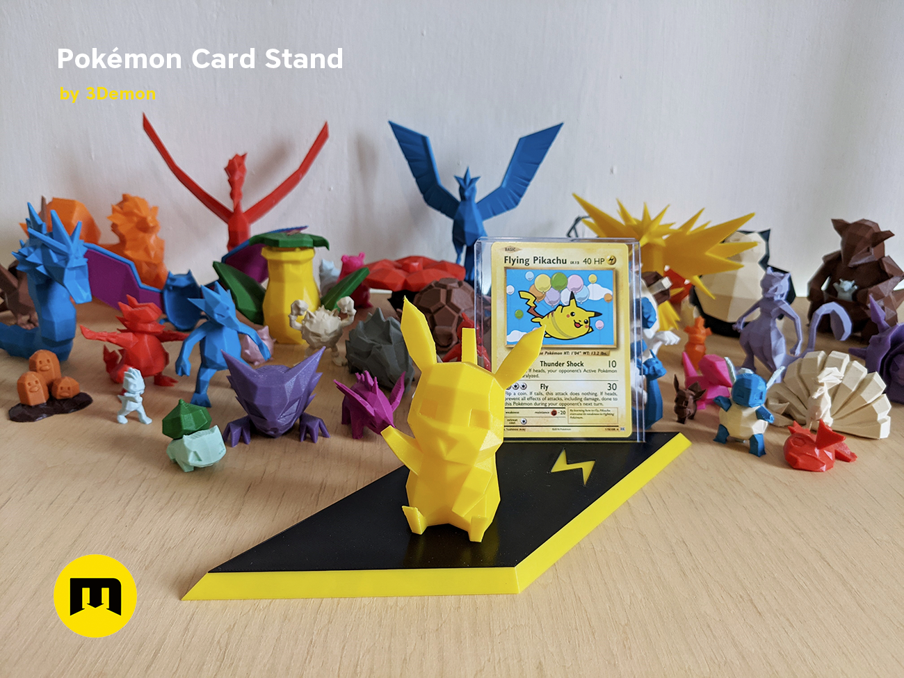 Fichier STL Pokemon TCG Mew Display Stand - Standard Top loader・Design pour  imprimante 3D à télécharger・Cults