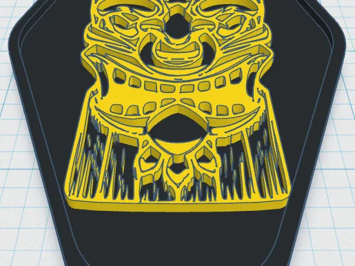 Tiki Keytag 35