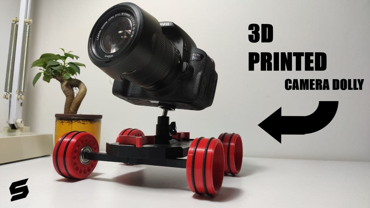 3D printed Camera Dolly