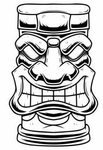Tiki Keytag 37 by Peter Ennist | Download free STL model | Printables.com