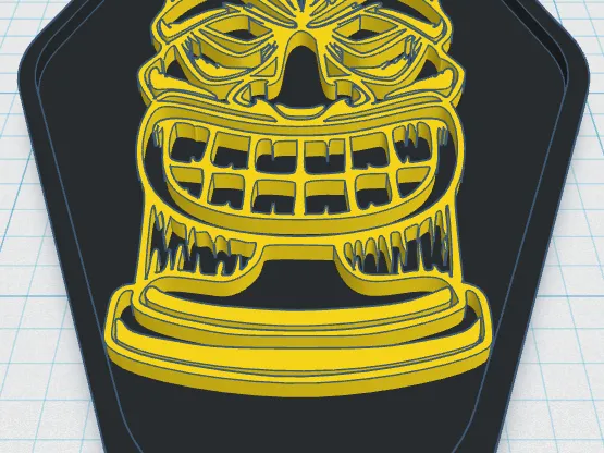 Tiki Keytag 38