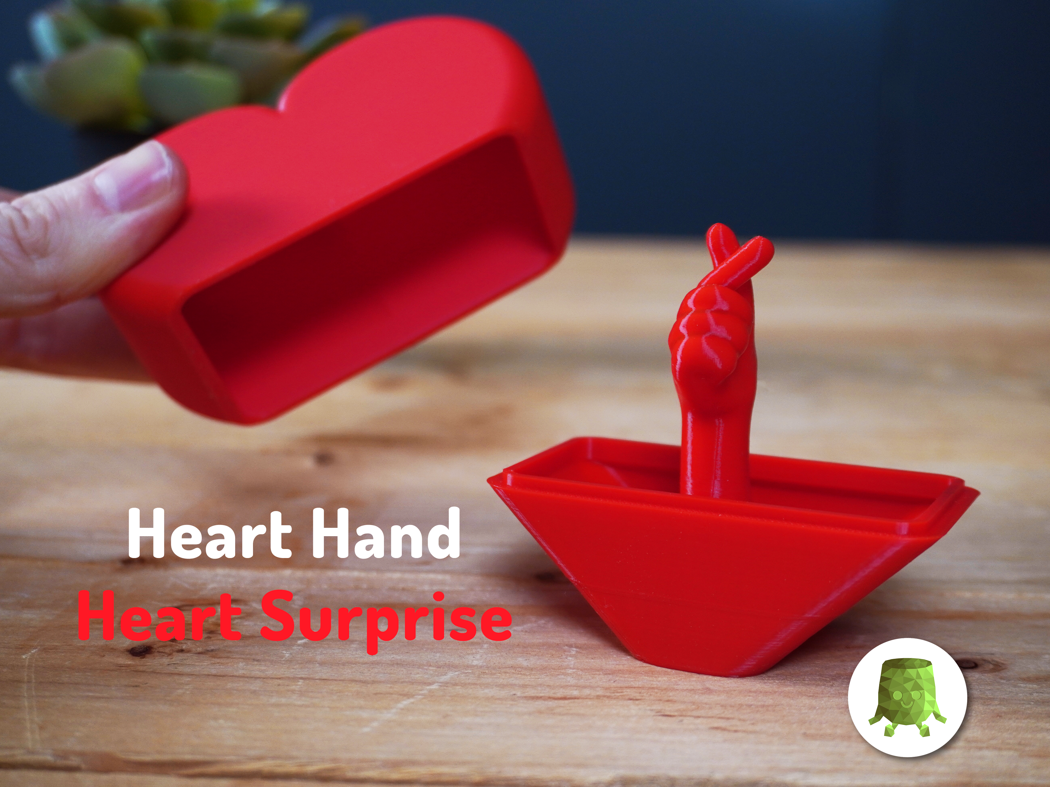 Heart Hand Surprise Heart