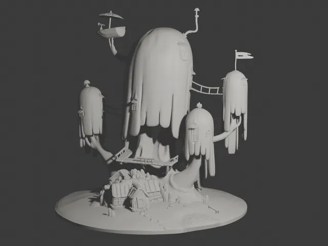 Finn and Jake's Treehouse!
