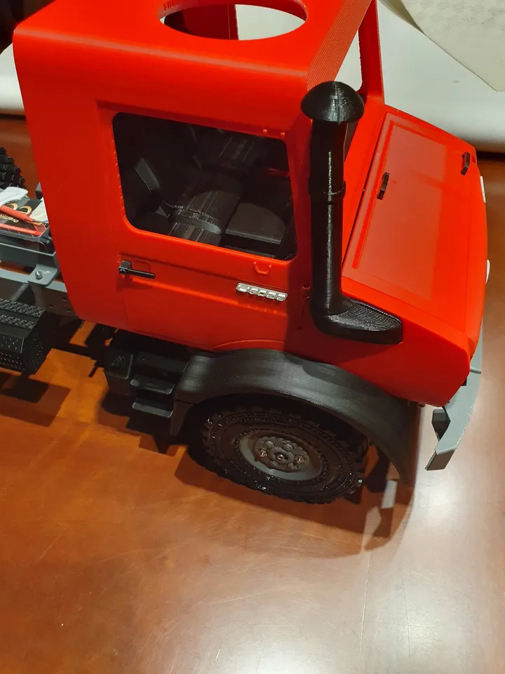 TAMIYA RC-UNIMOG HUNTER 1/12（タミヤ ウニモグ ラジコン 曲がら）