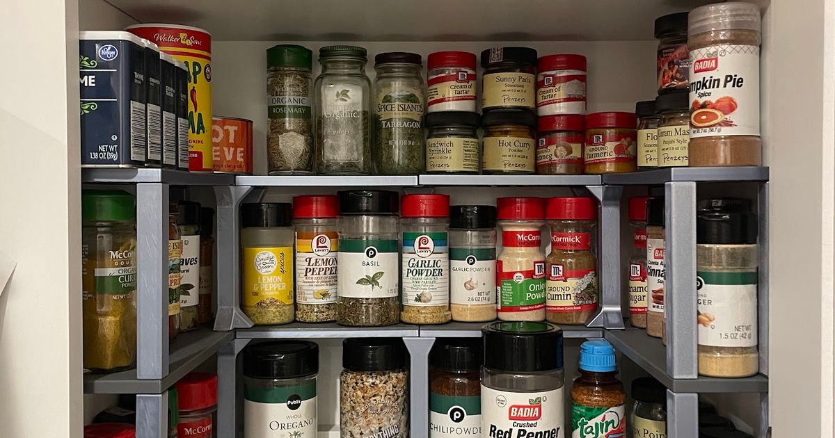 Modular Shelves / Customizable Spice Rack by Anthony Compton Download