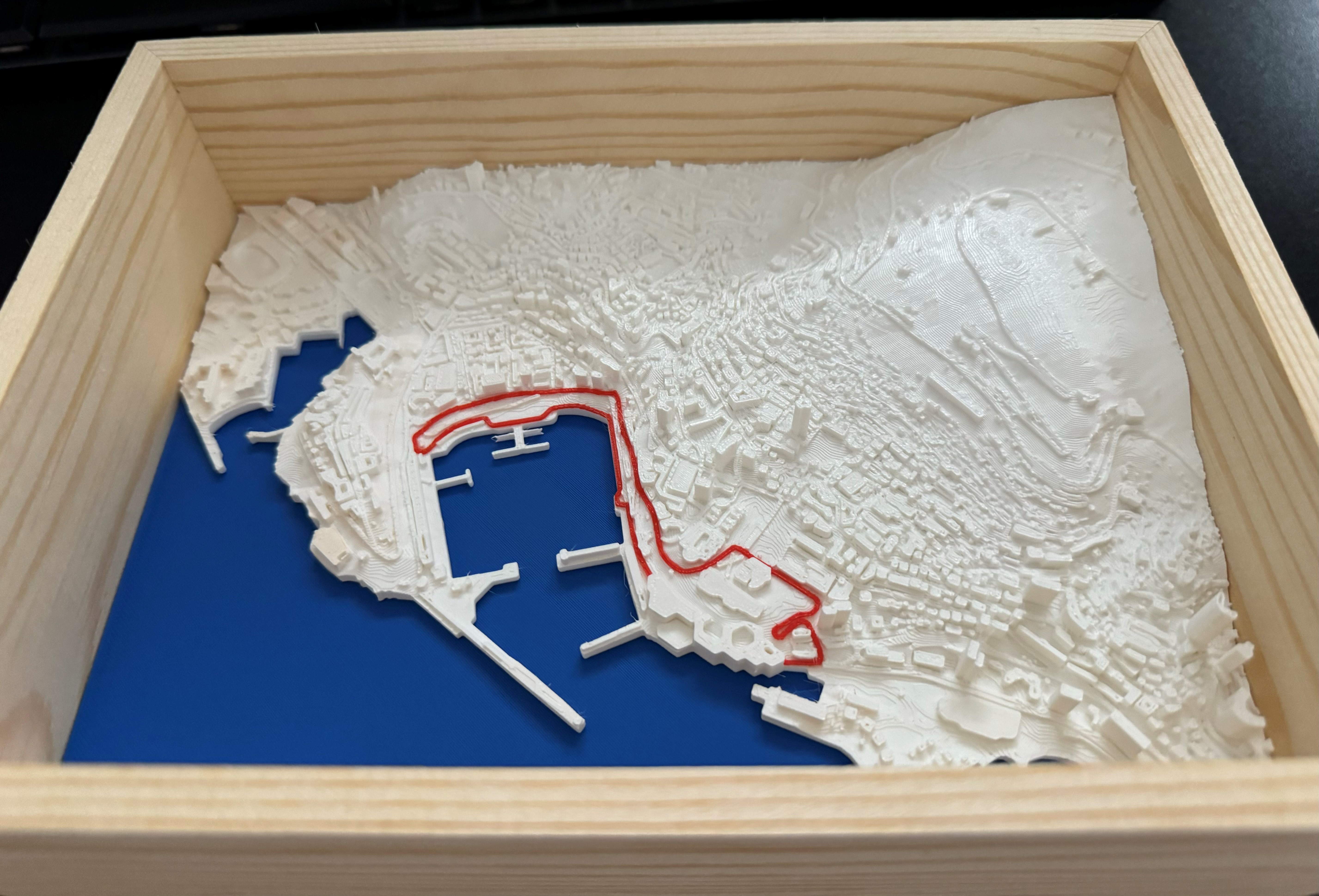 Miniatura 2 do modelo 3D F1 Monaco