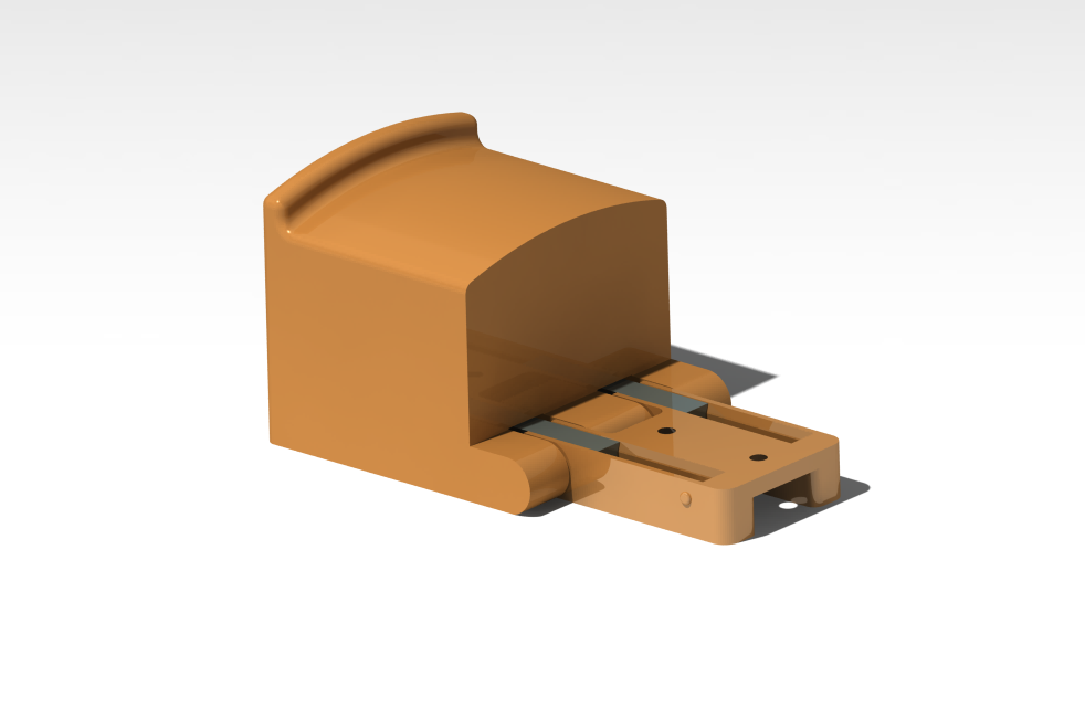 Foldable Desk Mount Headphones Holder by Sebastian Brenci Download