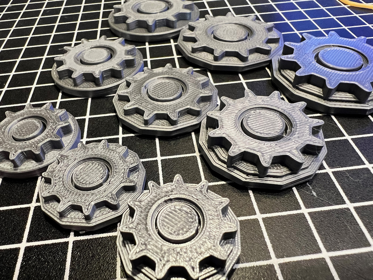 Miniature Bases Gear Pattern by RobertusMaximus | Download free STL ...
