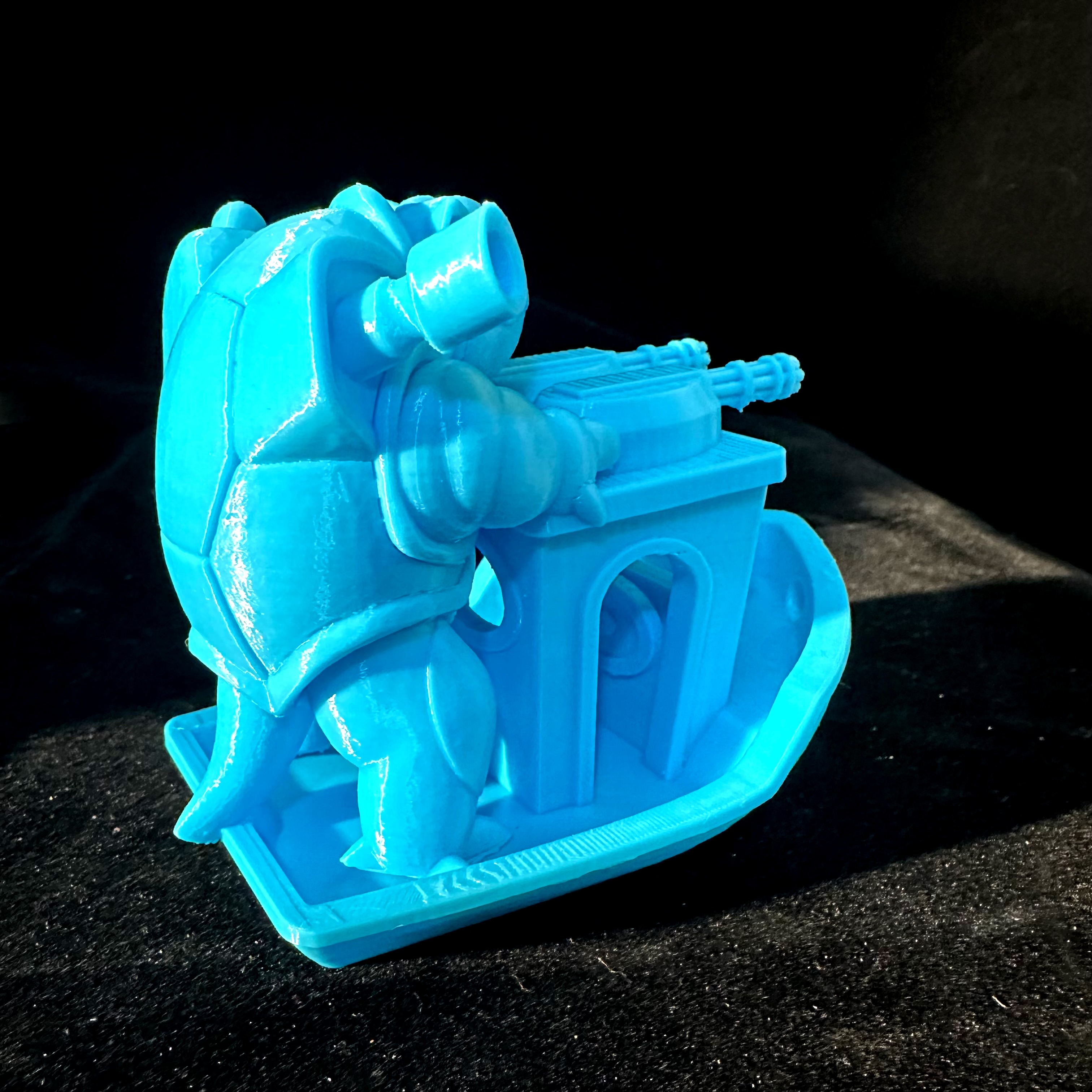 Miniatura 3 do modelo 3D Blastoise Battleship Benchy