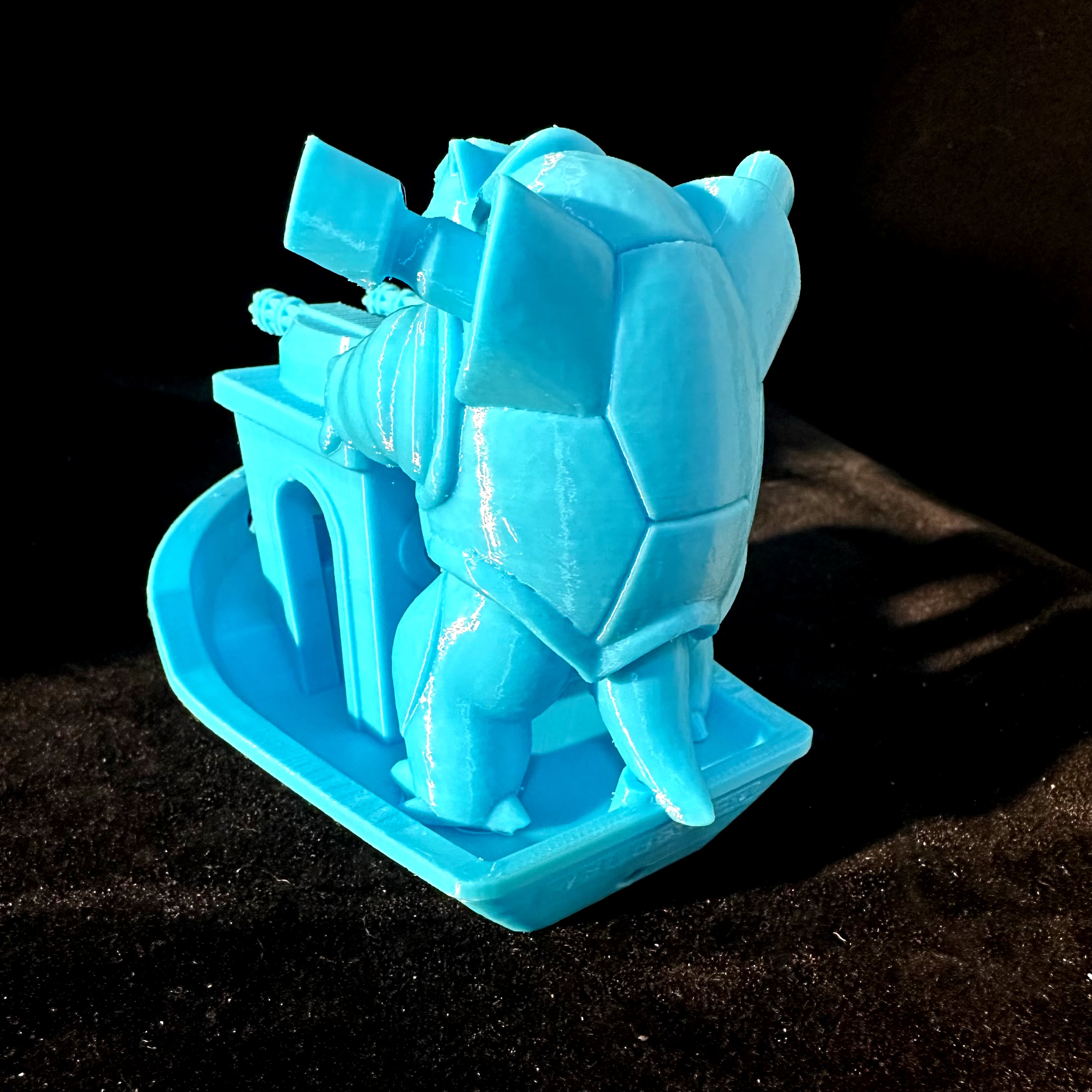 Miniatura 4 do modelo 3D Blastoise Battleship Benchy