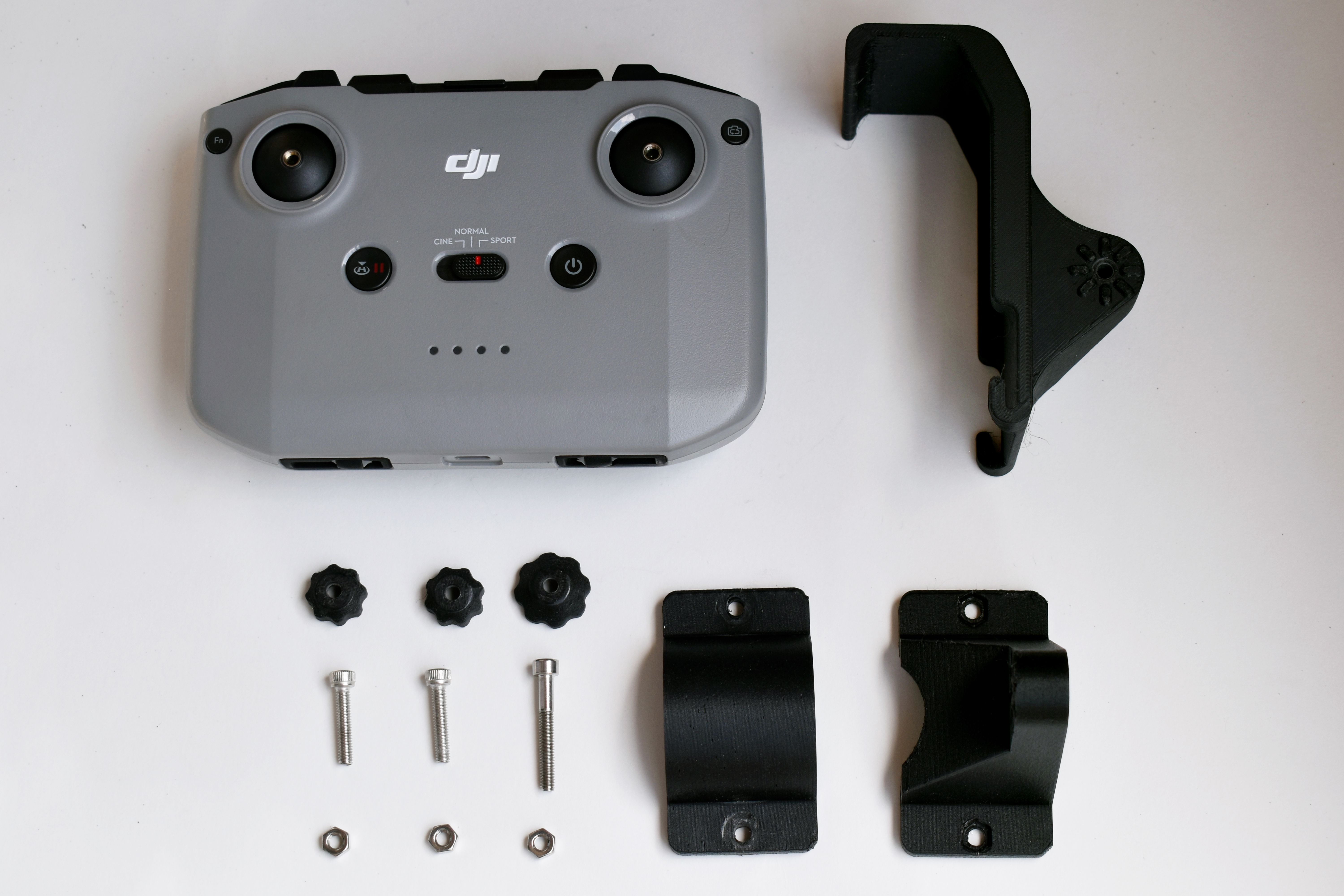 DJI Controller Bicycle Mount by Open Hardware Designs Download free
