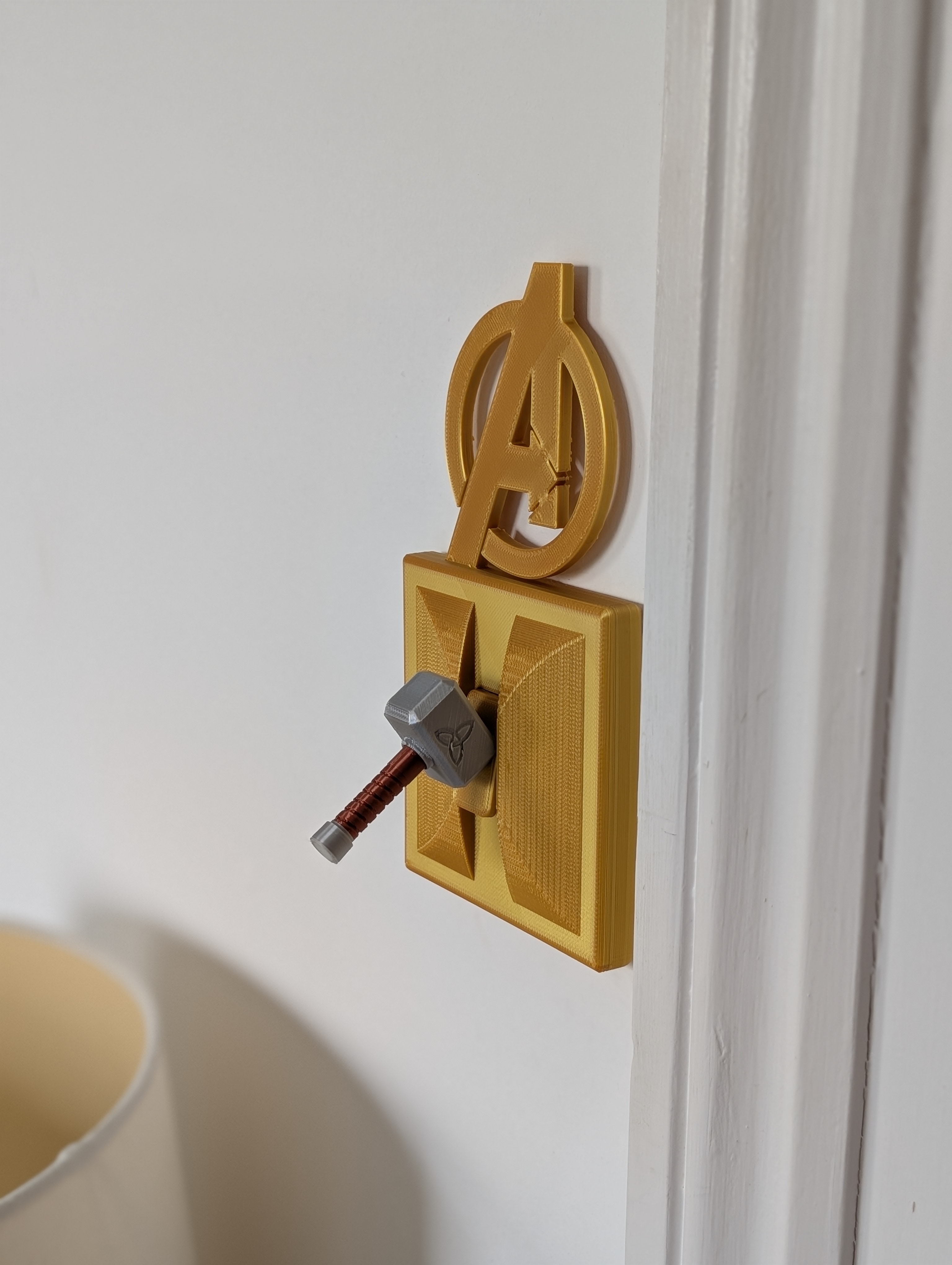 Avengers and Star Wars Themed Light Switch Covers