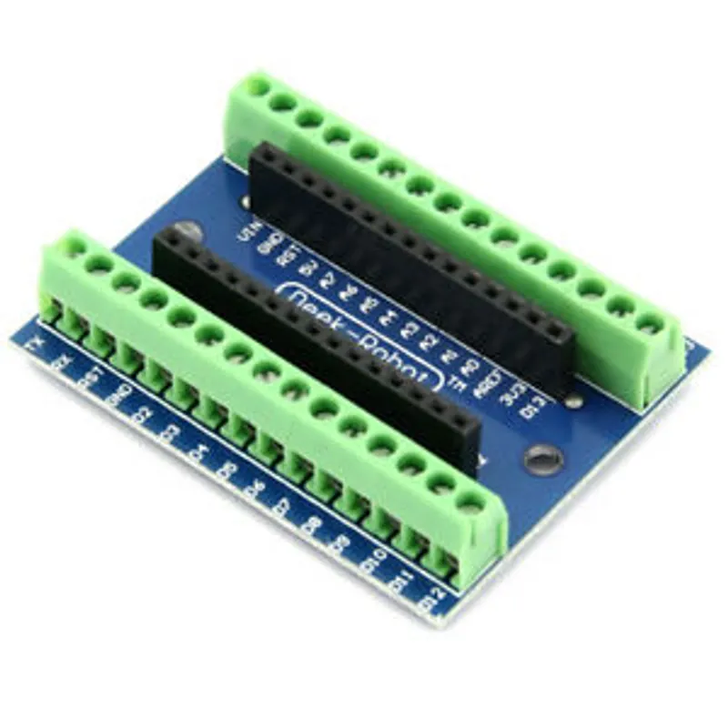 Arduino 2x Deek RobotArduino Nano terminal adapter V1.0 