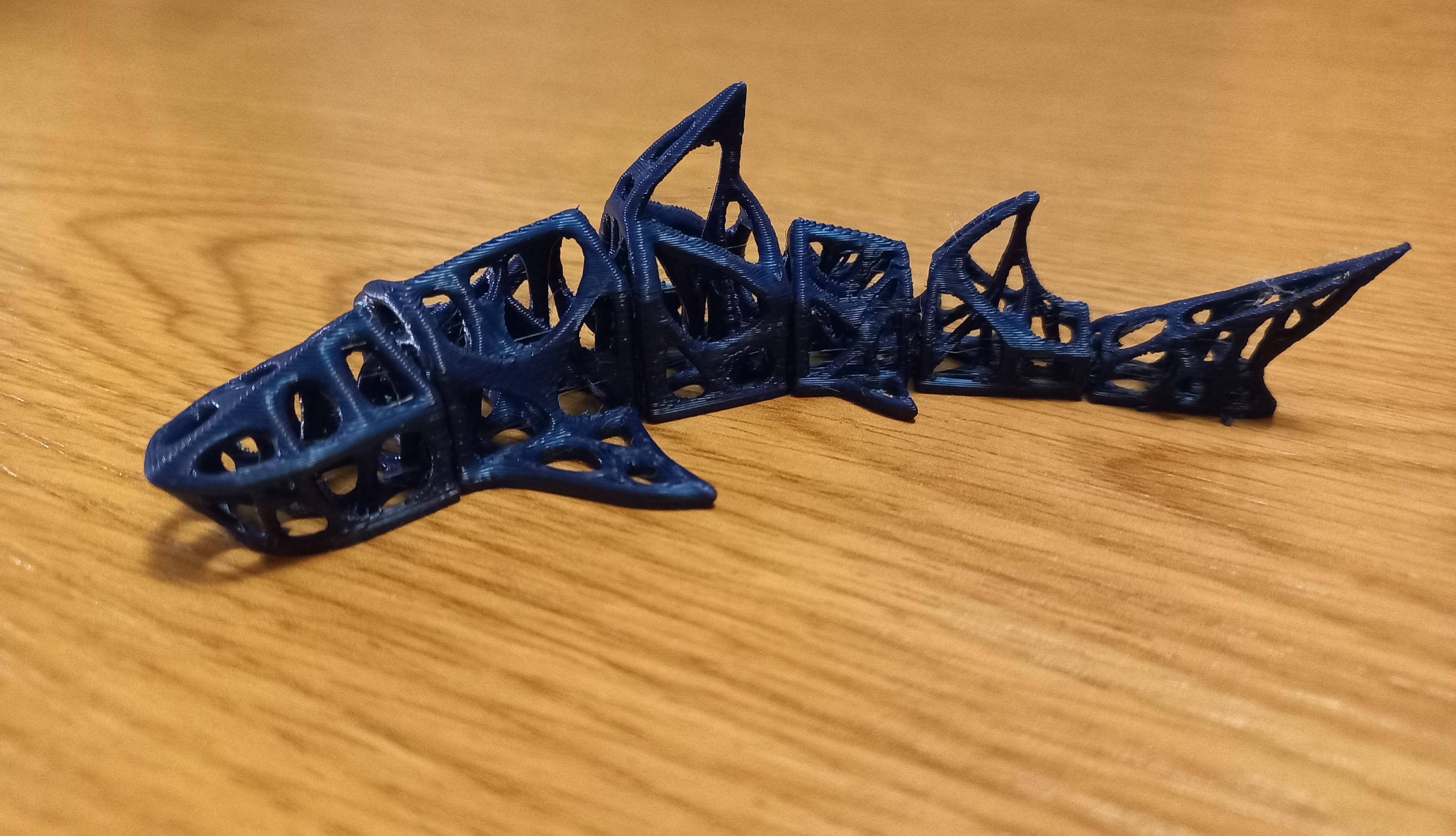 Articulated Voronoi Shark