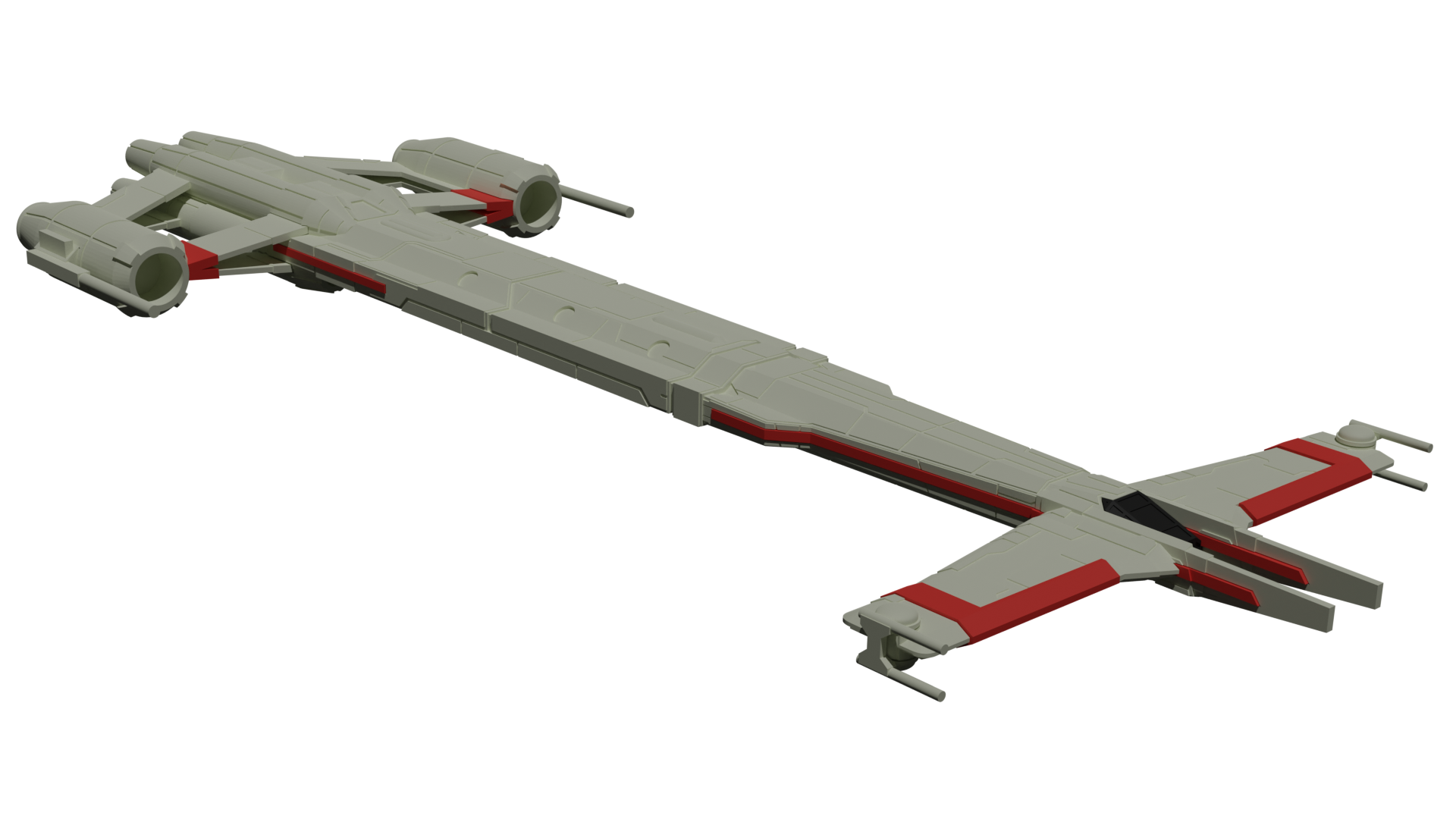 Star Wars Longbeam Cruiser (Type A) by DanielAlex | Download free STL ...